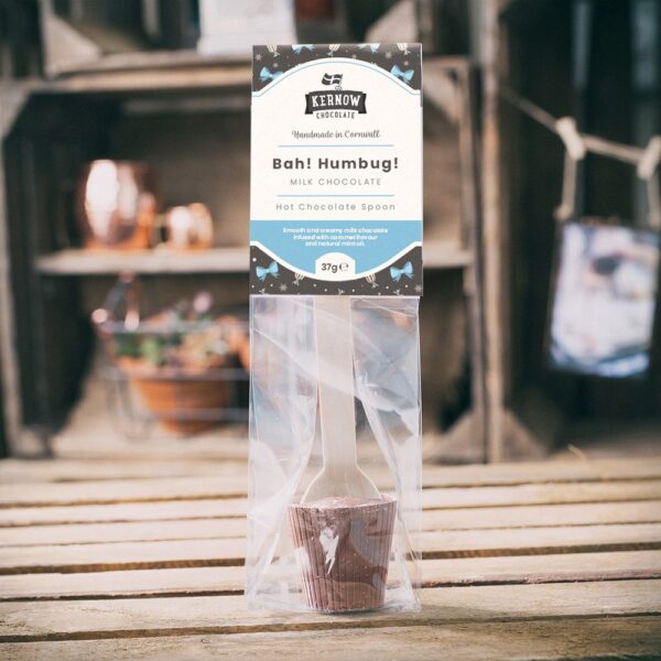 Hot Chocolate Spoon 37g - Bah! Humbug! Milk Chocolate