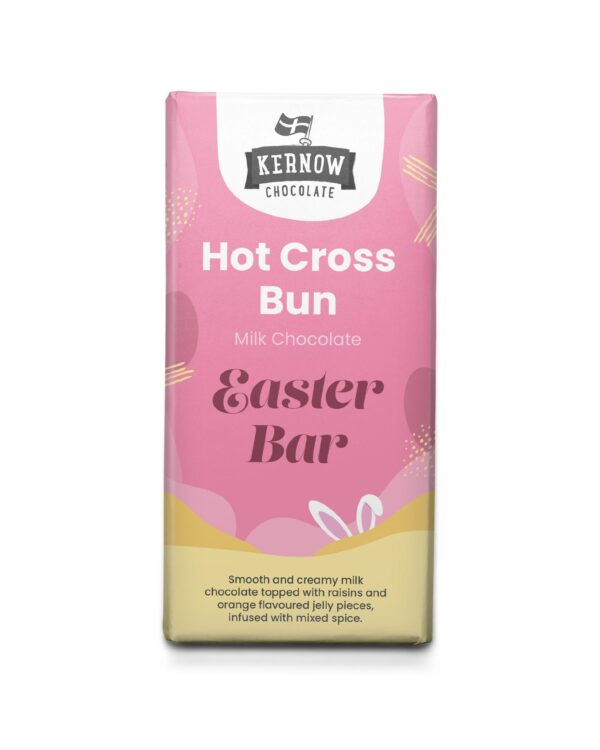 Hot Cross Bun 100g Milk Chocolate - Seasonal Range