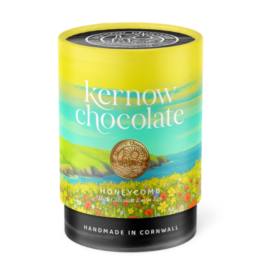 Honeycomb Milk Chocolate Easter Egg Tube 180g