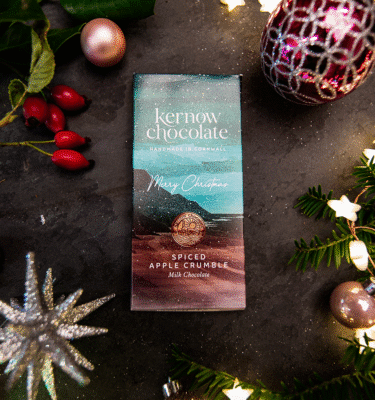 Spiced Apple Crumble 100g Milk Chocolate - Seasonal Range