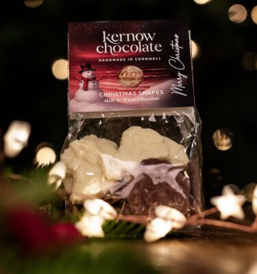 Christmas Shapes 100g bag - Milk & White chocolate