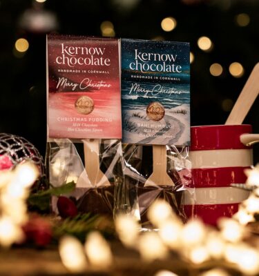 Hot Chocolate Spoon 37g - Christmas Pudding Milk Chocolate