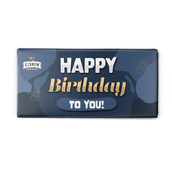 Dark Chocolate 100g - Happy Birthday Bar