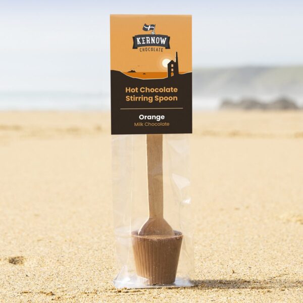 Hot Chocolate Spoon 37g - Orange